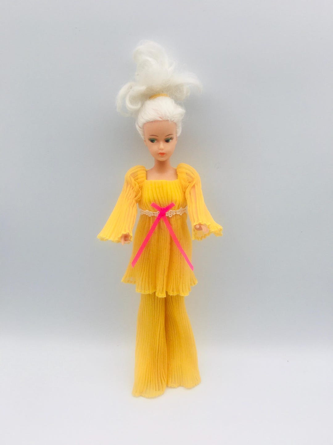 Kick Barbie Vintage Barbie 1970s Lemon Kick Outfit Ref 1465# : Mattel RARE (NO DOLL ...