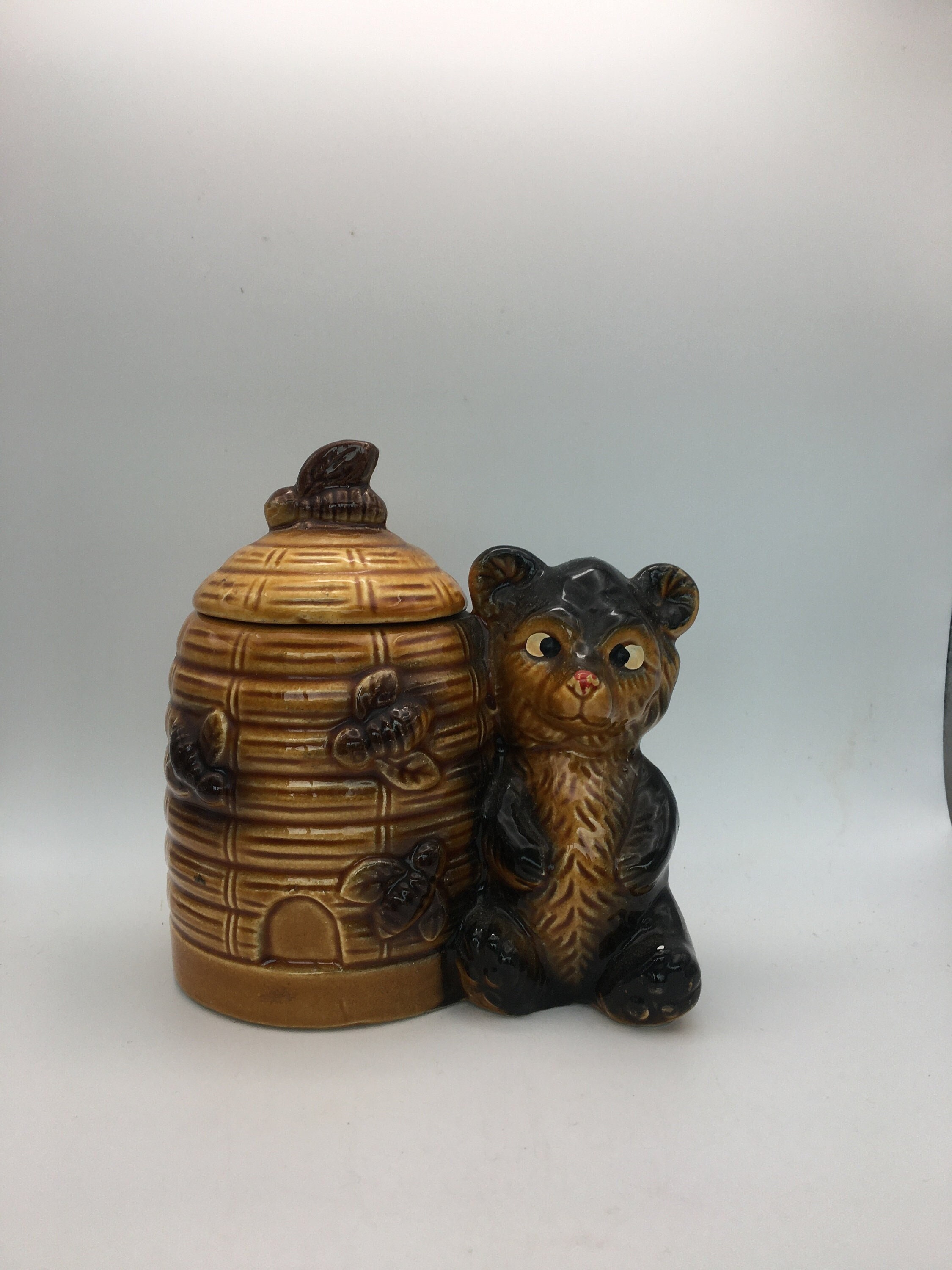 1 Honey Pot PINT Mason Jar Centerpiece,hunny Pot Deco Hunny Pot Baby  Shower,bumble Bee Baby Shower,mommy to Bee Baby Shower,pooh Bear 