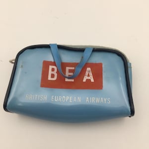 Vintage British Airways Flight Bag - Etsy
