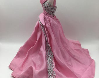 Vintage Barbie 1960s Sophisticated Lady Gown & Cape: Mattel (NO