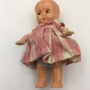 Vintage 1950s Baby Doll, Celluloid Doll, Vintage Plastic Doll, Vintage Doll, Pretend Play Made in England