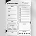 Daily Planner Printable | Habit Tracker | To-do List | Download and ...
