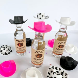 Mini cappelli da cowgirl bomboniere per feste di addio al nubilato, festa di addio al nubilato, discoteche, cowgirl, cappello da cowboy, kit per i postumi della sbornia della tribù della sposa, regalo per il divertimento della festa nuziale