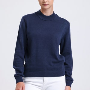 Silk Cotton Sweater Etsy