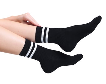 10 Paires Chaussettes Femme Coton - Talons Colorés - Confort Sport Et Quotidien