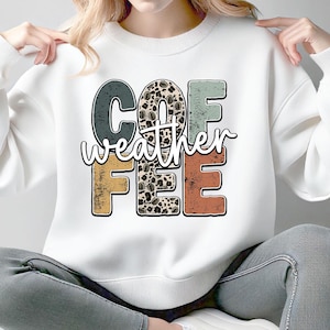 retro Coffee weather png coffee life png coffee vibes coffee lover sweater weather png retro vintage grunge digital design coffee png