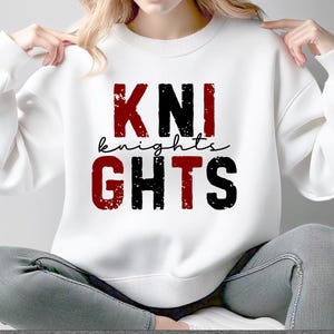 Retro Knights png distressed vintage Knight png files digital download print sublimation dtf sport design