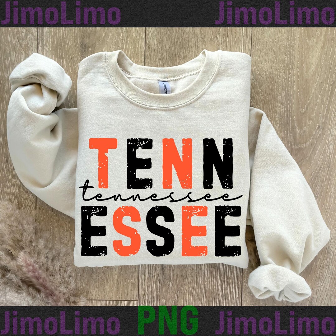 Tennessee Retro State Design, TN Letters PNG File (digital Print) - Etsy