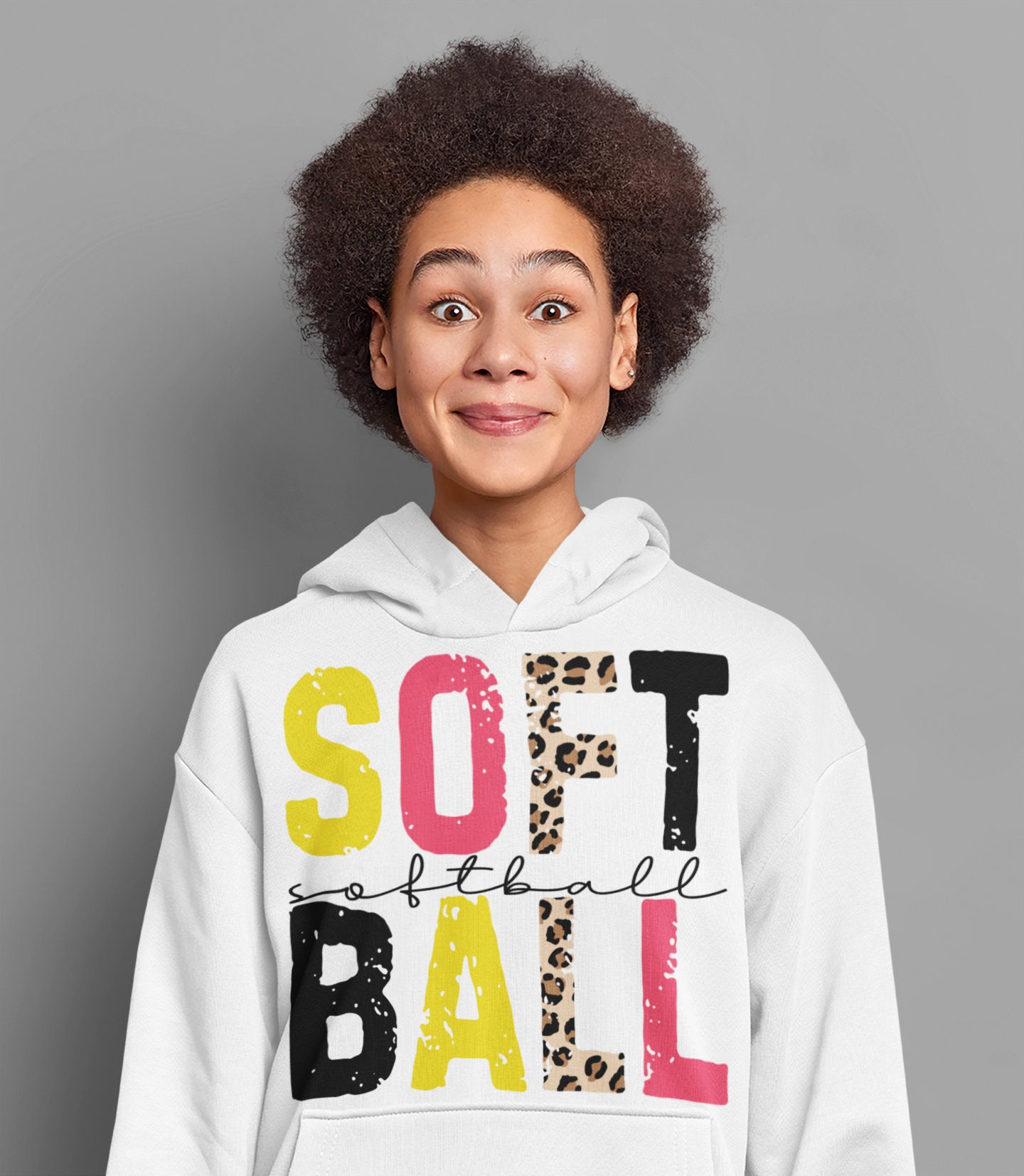 Softball Png Distressed Leopard Retro Vintage Letters Files Etsy