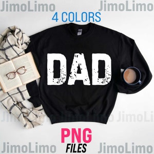 Archivo PNG de papá, diseño de camiseta con estampado de sublimación, letras curvas universitarias desgastadas digitales, estilo retro, estilo grange, papá, padres