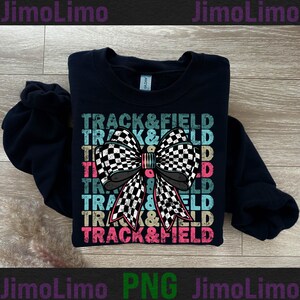 Leichtathletik png kokette bogen kariert png Grunge beunruhigt retro vintage Bahn Mama png Digitaldruck Sport Mama Sublimation