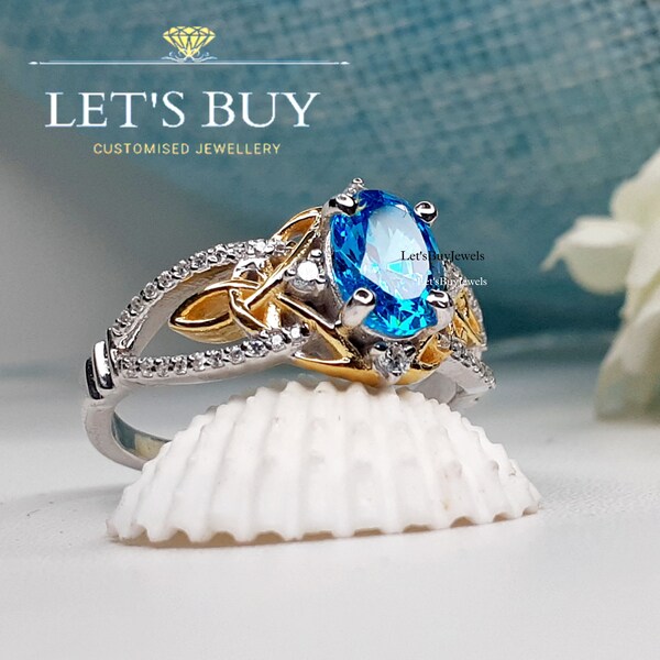 925 Sterling Silver Marquise Natural Moonstone Gemstone Ring RRP £ 36.99 Boxed E - Foto 2