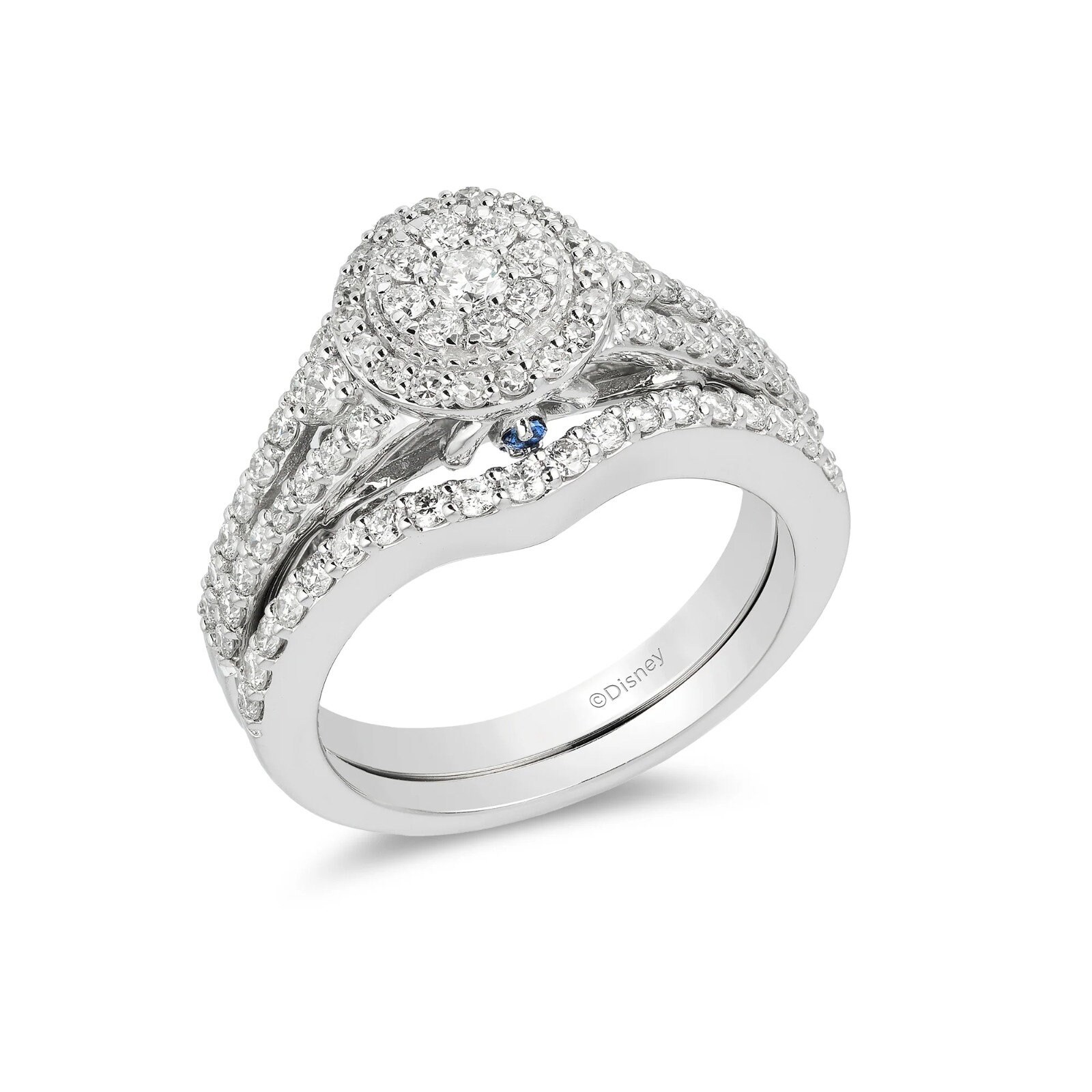 Disney princess wedding ring sets discount