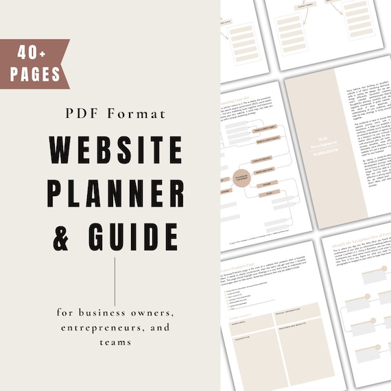 Website Planning Workbook – Web Design Guide (PDF Download)