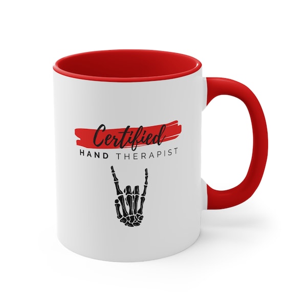 Certified Hand Therapy Mug, Certified Hand Therapist Mug, CHT Mug, CHT Coffee Cup, CHT.