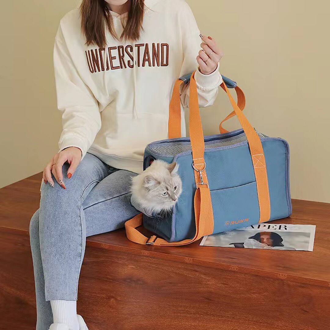 Pet Carrier Handbag for Dog and Cat Travel Dog Tote Bag Etsy