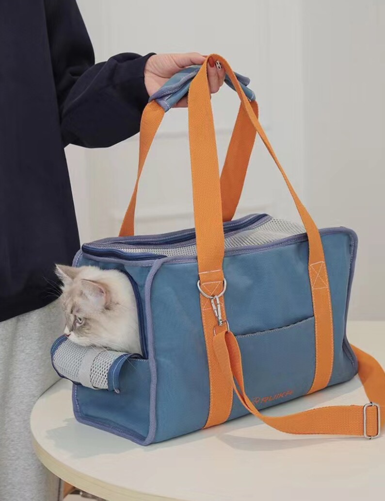 Pet Carrier Handbag for Dog and Cat Travel Dog Tote Bag Etsy