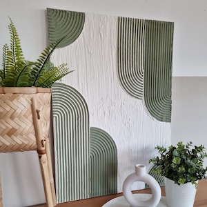 TEXTURED WALL ART - Textured wall art | Minimalist art | Wall decor | Painting | Modern mural | Canvas | Plaster painting