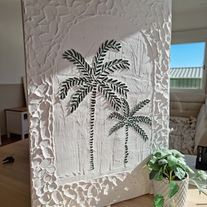 Textured wall art | Minimalist art | Wall decor | Painting | Modern wall art | Canvas Plaster painting | Wall