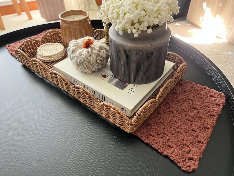 CROCHET PATTERN C2C Table Runner Home Decor Corner to Corner Crochet