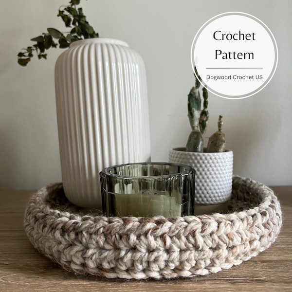 CROCHET PATTERN - Decorative Basket - DIY - Crochet Basket - Crochet Bowl - Decorative Bowl - Home Decor - Housewarming Gift - Gift for Her