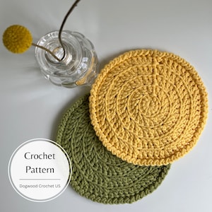 GEHAAKT PATROON - zigzagonderzetter - gehaakte onderzetter - gehaakte hotpad - Crochet Easy Home Decor - DIY - modern en minimaal gehaakt decor