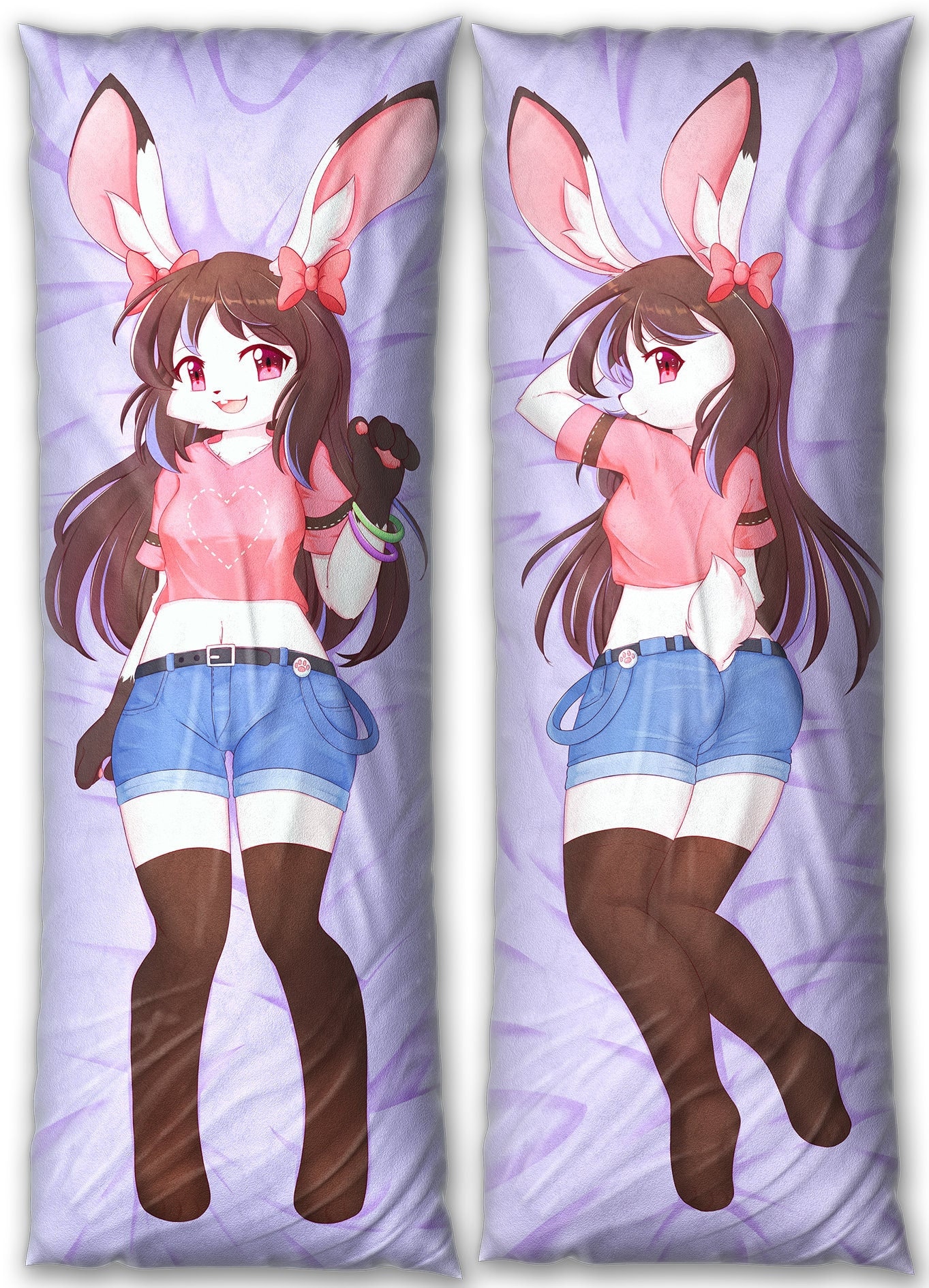 Dakimakura roxanne wolf (fnaf) Anime Robot Pillowcase Life Size Double  Sided Print Body Pillow Cover