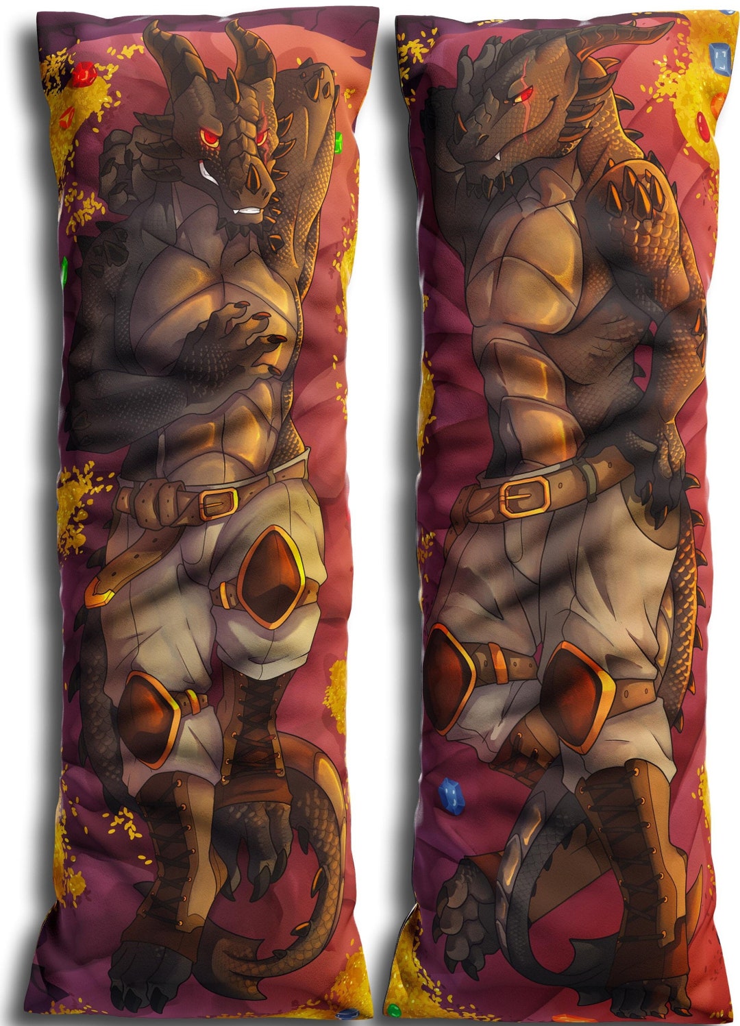 Furry Daki Xaryax Art by Ram the Dragon the Black Dragon Art by Ram the