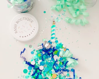 Birthday confetti - Blue confetti - Cake My Day Confetti - Blue Confetti - Birthday Party - Birthday Present - Birthday Celebration