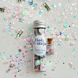 Confettis de poussière de fée - Confettis de fée des dents - Magie de fée des dents - Idées de fée des dents - Confettis