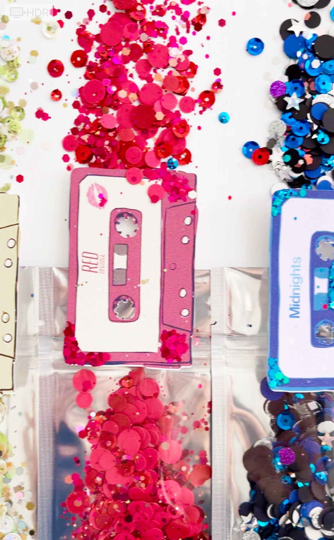 Red Confetti - the Eras Confetti - Taylor Swift Confetti - Rockstar ...