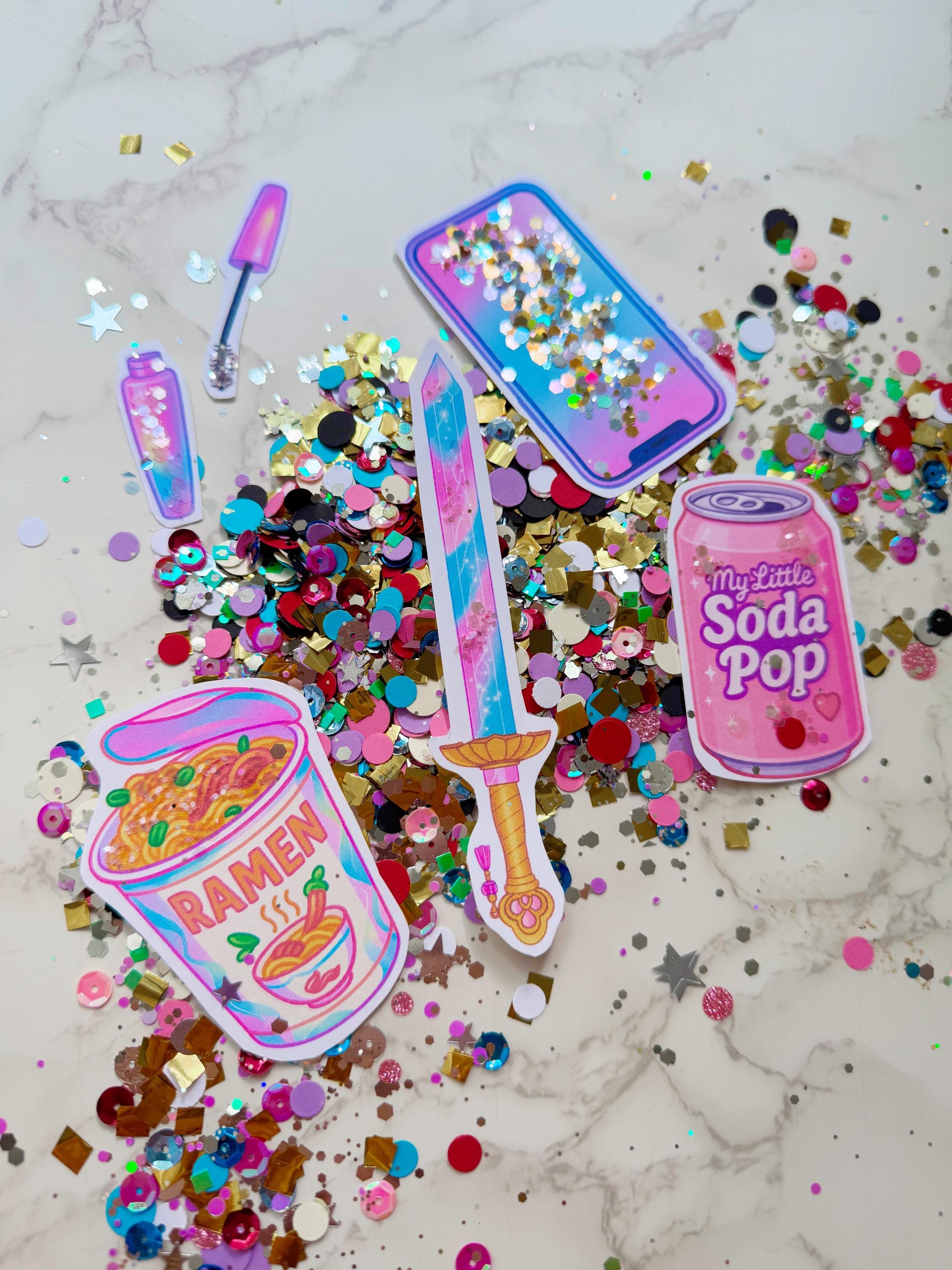 K Pop Demon Hunters Confetti - My Little Soda Pop Confetti - K Pop
