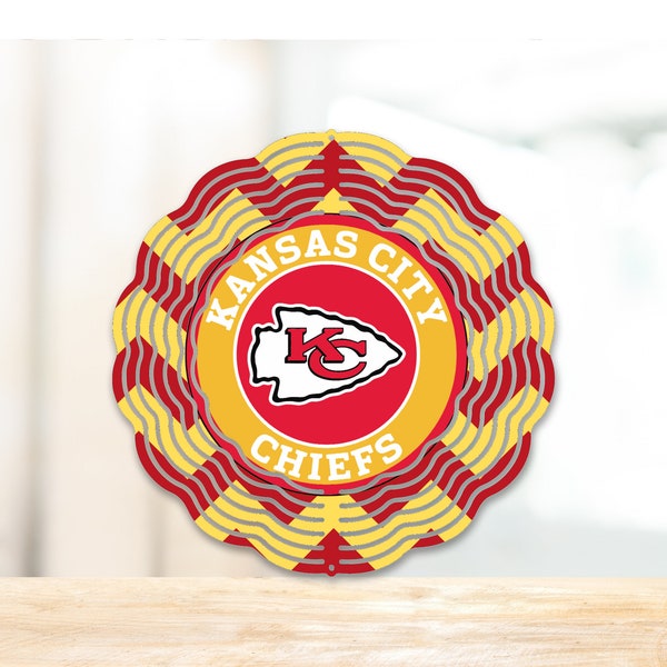 Kansas City Chiefs Metal Yard Art Etsy