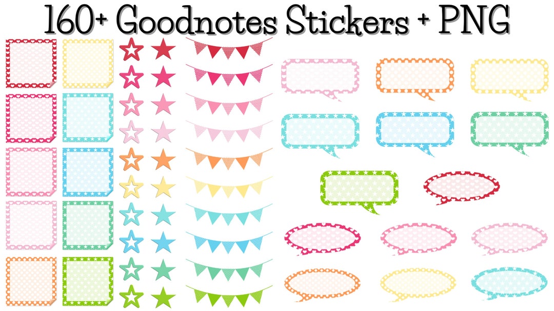 Good Notes Stickers, Functional Planner Stickers, iPad Stickers, Good ...