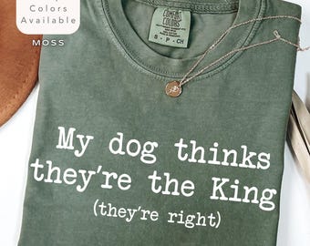 Comfort Colors Cavalier King Charles Spaniel Shirt, Funny Cavalier Mom Shirt, Dog Mama T-Shirt, Cute Cavalier Lover TShirt, Gift for Dog Mom