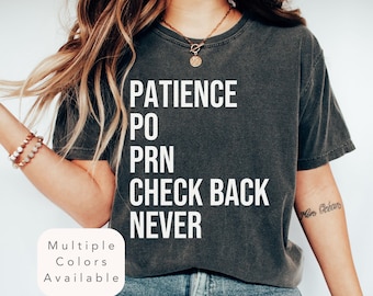 Camiseta divertida de enfermera, regalo para enfermera, camiseta de enfermera titulada, camiseta de la vida de enfermera, camiseta divertida de la escuela de enfermería, regalo divertido para enfermera, camiseta de atención médica