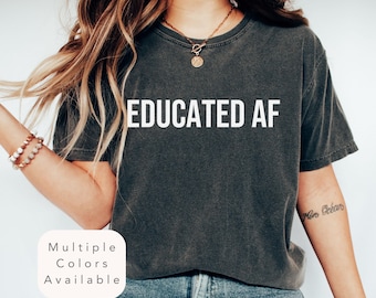 Lustiges Graduierten-Geschenk-T-Shirt, College-Abschluss-Geschenk für Sie, sarkastisches graduiert-Hemd, lustiges ironisches Tshirt für neuen bestandenen, Studenten-Geschenk-T-Stück