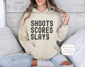 Hooded hockey moedersweater, cadeau voor hockeyspeler, gezellig hockeyshirt met capuchon, hockeycoachtrui, hockeyliefhebber hoodie, hockeyshirt