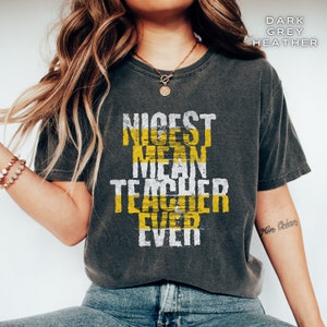 Schönster mittlerer Lehrer aller Zeiten Shirt, Zurück zu Schult-shirt, Lehrer-Leben-Shirt, Lehrer-Abschluss-T-Stück, Kindergärtnerin, Grundlehrer