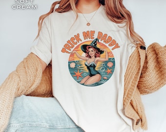 Het Ghoul Trendig T-shirt Rolig Sommartröja Skelett Estetisk Retro Sommar Halloween T-shirt Spooky Season T-shirt Monster Strandfest T-shirt