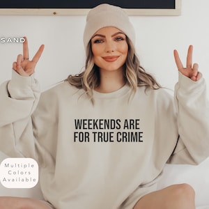 Maglietta divertente sui veri crimini, felpa con cappuccio Crime Junkie, maglione regalo per gli amanti degli omicidi, abbigliamento della serie Forensic Investigation Criminal Justice