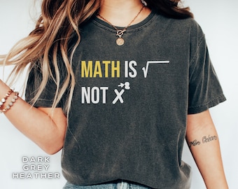 Chemise drôle de professeur de mathématiques avec des jeux de mots, Tshirt cadeau de professeur de mathématiques, chemise de jeu de mots de maths pour le professeur de mathématiques, tshirt cadeau de mathématiques, t-shirt de maths Punny