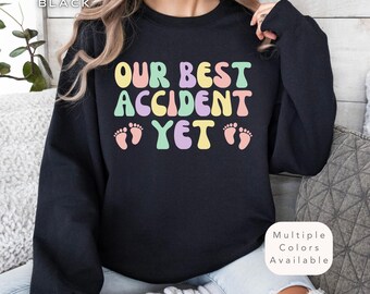 Funny Pregnancy Reveal Shirt, Pregnancy Announcement Sweatshirt, New Mom Gift, Pregnancy Reveal Sweater, Funny Pregnant Shirt, Mom Clothes
