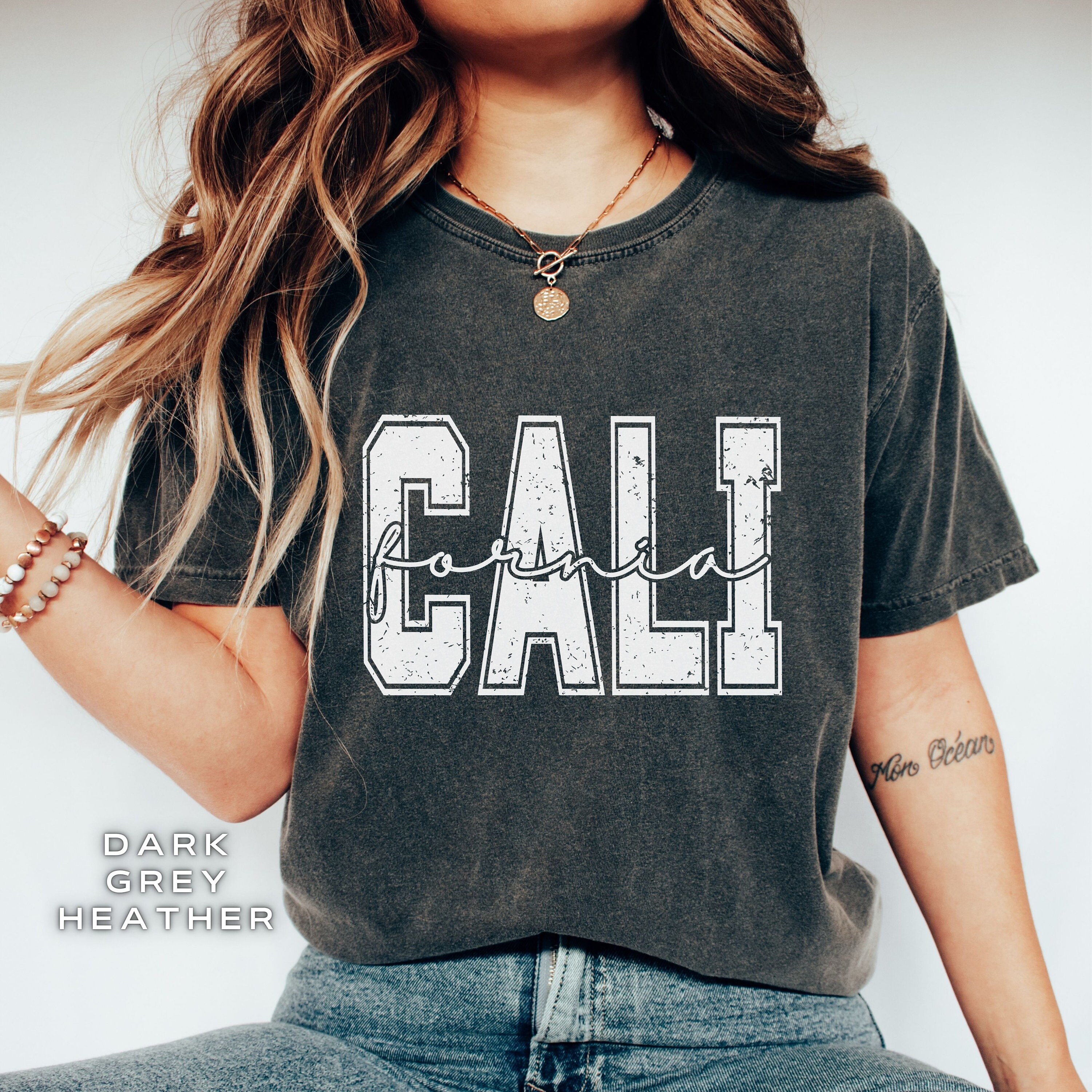 Distressed Collegiate California Shirt, Trendy Retro California Shirt, Varsity Aesthetic Cali Lover Gift, Vintage Cali State Pride Tee Shirt
