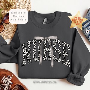 Coquette Leopard Nurse Sweatshirt, RN Nurse Shirt, Nurse Life Shirt, Cute Nurse Gift, Nursing School Sweatshirt, Registered Nurse Sweater