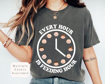 Camiseta divertida de enfermera posparto, camiseta para madre e hijo, regalo de enfermera de maternidad, camiseta para escuela de enfermería, camiseta de enfermera de parto y alumbramiento, camiseta de enfermera