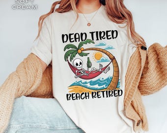 Camiseta de Halloween retro de verano con estética de esqueleto, camiseta de moda de fantasma sexy, camiseta de temporada espeluznante, camiseta de fiesta en la playa de monstruos, camiseta divertida de verano de Halloween
