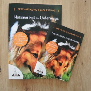 Nose work for on the go - book + booklet for your pocket