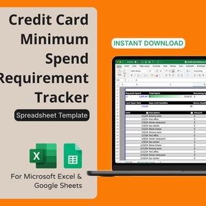 Suivi des dépenses minimales de carte de crédit - Suivi des points et des miles de la carte de crédit, Travel Hacking, Miles des compagnies aériennes, Points d'hôtel, Récompenses