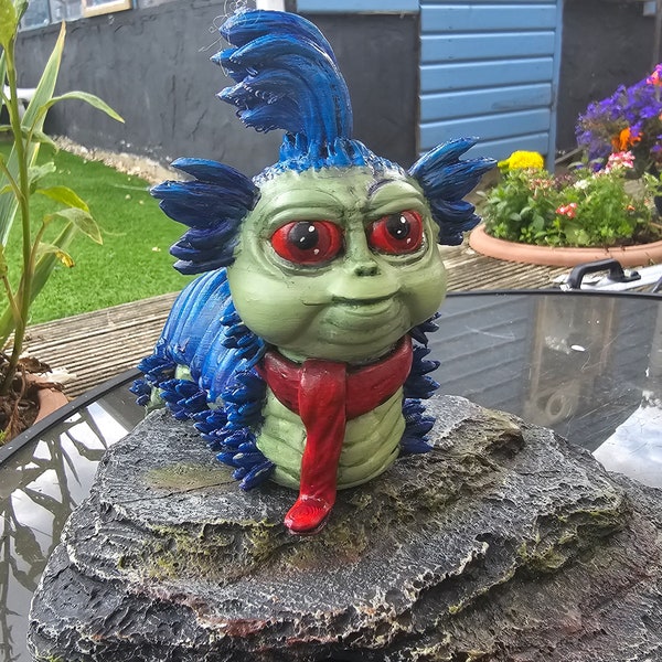 3d Printed Labyrinth Worm - Etsy